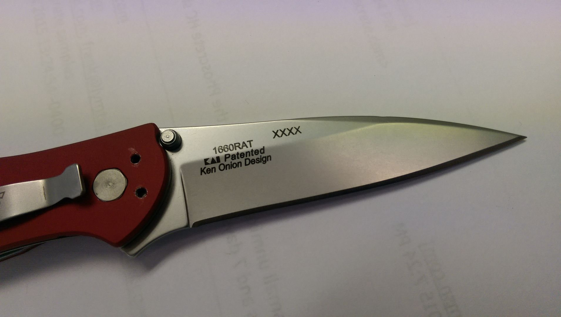 Kershaw Leek blems for sale, brand new; 1660RAT and 1660BLKW